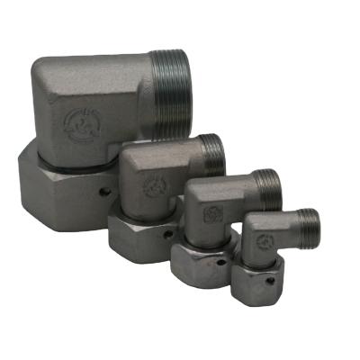 China Railway Locomotive and Construction of Vehicle Carbon Steel Elbow Fittings Bulkhead Pneumatic Union Elbow Fitting with ODM and OEM for sale