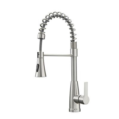 China Other FLG High Quality Single Handle Pull Down Kitchen Faucet for sale