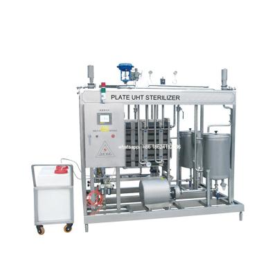 China industrial scale automatic milk HTST Pasteurizer with high quality for sale