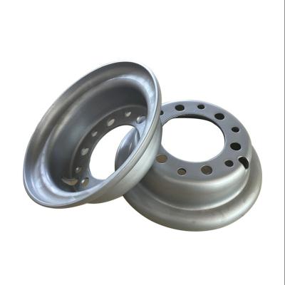 China Steel Outstanding Quality Industrial Vehicle Wheels Accept Customized Color for sale