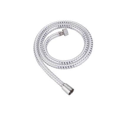 China Modern Factory Direct Sales High Quality White Pvc Sliver Wire Shower Hose for sale