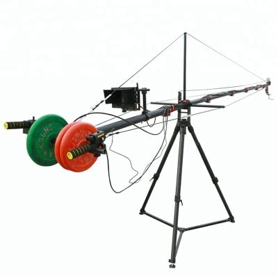 China Small HD Camera Portable 7 Meter Carbon Fiber Camera Hoist Crane Jib Video Jib For Camera for sale