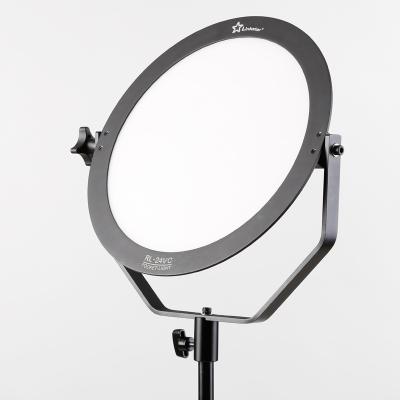 China Soft Photographic Round Panel LED Light Photography Equipment For Sale RL-24VC for sale