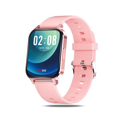 China Touch Screen 1.69 Inch Big Touch Screen Smart Watch Q18 With Flashlight IP68 Waterproof Fitness Tracker Sport Watch For Android IOS for sale