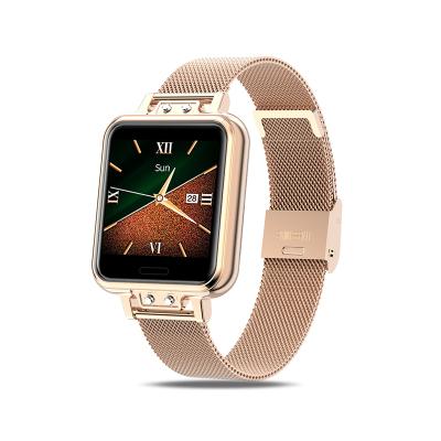 China Touch Screen Amazon Hot Sale Health Stainless Steel Smart Watch ZL13 Smartphone Opinion Lady Smartwatch Sport Fitness Female Watch for sale