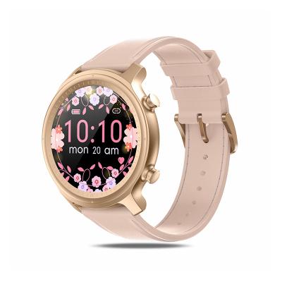 China Best Touch Screen Gift for Q1 Smartwatch Girls Ladies Watch Fitness Tracker Man Health Wristband BT Call Leather Watch for Women for sale