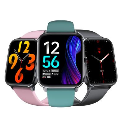 China MP3 Playback Karen M KM04 Smart Watch 1.69 Inch Big Screen 24 Sport Modes Smartwatch Sports Modes Body Temperature Vs DT88 T500 W26 KM04 Watches for sale