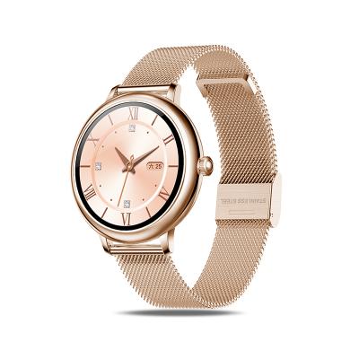 China Touch Screen Double Straps Smart Watch CF80 Ladies Menstrual Cycle Fashion Lady Bracelets Fitness Tracker Sport Model SmartWatch For Female for sale