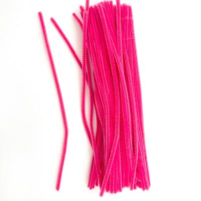 China DIY Accessories Diy Kids Color Chenille Stems Craft Pipe Cleaners Colorful Chenille Rod for sale