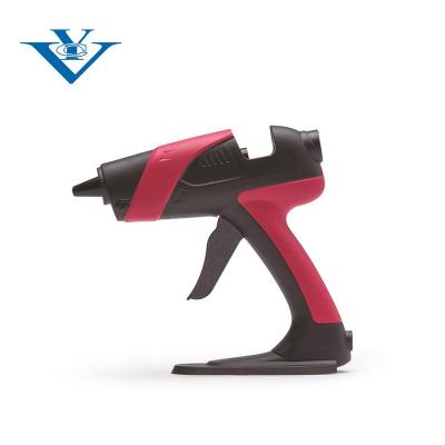 China New Unrated Seller Extended Fine Nozzle Hot Melt Glue Gun in Two Tone Colors for sale