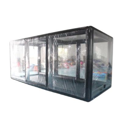 China For car or motorcycle storage car storage tent outdoor portable inflatable cover showcase car inflatable sealed cover for sale for sale