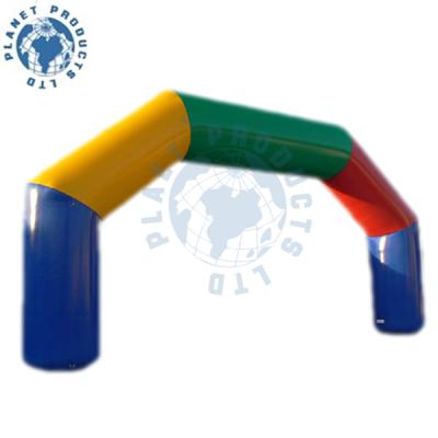 China Used To Advertise Customized Logo Inflatable Arch With Lights Inflatable Arch Bicycle Finish Line Inflated Arch for sale