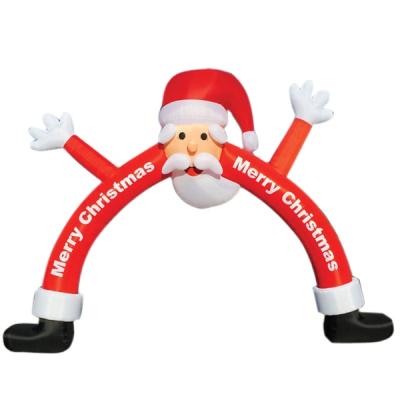 China Eco-friendly Wholesale Giant Outdoor Inflatable Christmas Yard Decoration Inflatable Arch for sale