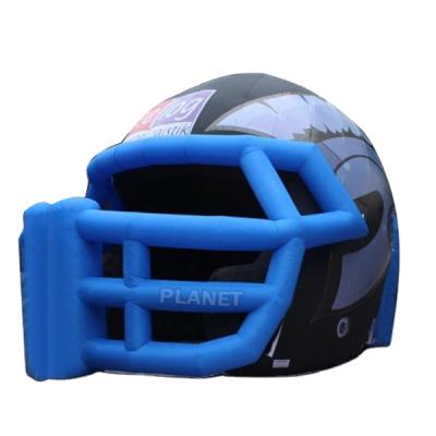 China Advertising Customized Large Inflatable Tunnel Sport Mascot Entrance Event Football Tunnel Tent Football Helmets for sale