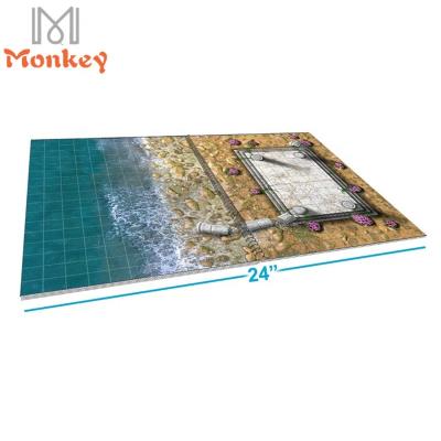 China HEATER MONKEY 3'x3, 4'x4, 4'x6 Board Game Wargame Battle Mat for sale