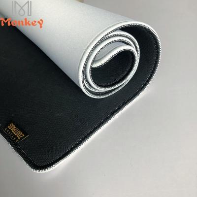 China Wholesale HOT Foam White Mouse Pad White Large Mouse Pad Material Of Natural Rubber For Printing for sale