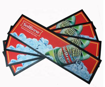 China New Nitrile Rubber Bar Viable Mat Custom Cheaper Rubber Anti Slip Rubber Beer Mat for sale