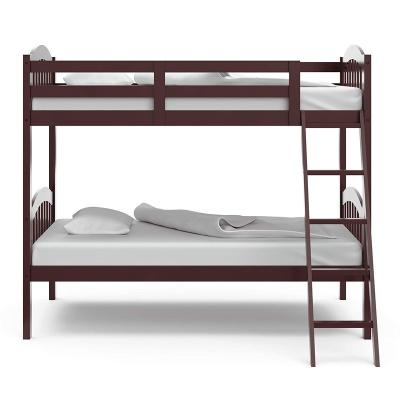 China Easy Assemble High Quality Child Friendly Furniture Pine Wood Bunk Bed Kids Furniture Solid Wooden Bunk Bed for sale