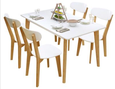 China Modern Simple Convertible Family Round Table Family Dining Table Chair The Small Square Dining Table Set Homes Furniture In The Dining Room for sale