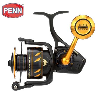 China PENN SLA PLATE IV SLAIV 4500-10500 Full Metal 8+1BB Full Metal 4500 Spinning Reel Deep Sea Saltwater Fishing Reel for sale