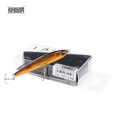 China ABS KINGDOM fishing lures pencil lure artificial bait rock fishing tackle hard bait wobblers wholesale fishing tackle for sale