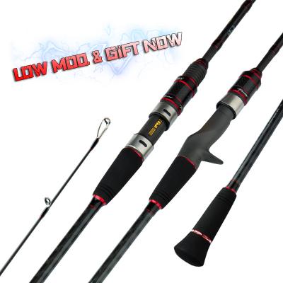 China High Carbon Bassmaster Japan FUJI Parts Fishing Rod Slow Bounding Saltwater Fishing PESCA Jig Rod Casting Spinning Fishing Rod for sale