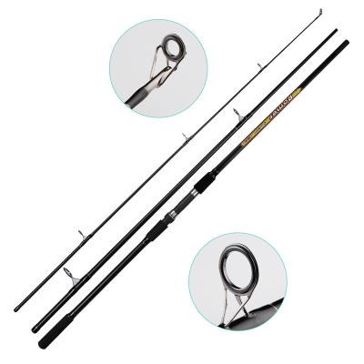 China 3 Section Carbon Fishing Rod Wholesale Price Carp Fishing Rod Hot White Carbon Carp Rod 3.3m/3.6m/3.9m for sale