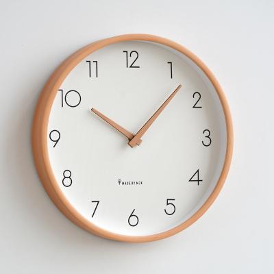 China Modern minimalist creative bedroom wall clocks quiet and fashionable European style antique style wall clock for sale