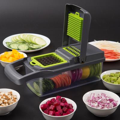 China Kitchen Viable Home Multifunctional Cutter Dicing Grater Potatoes Shredder Slicing Radish Shredder Chipping Rub Shredding for sale