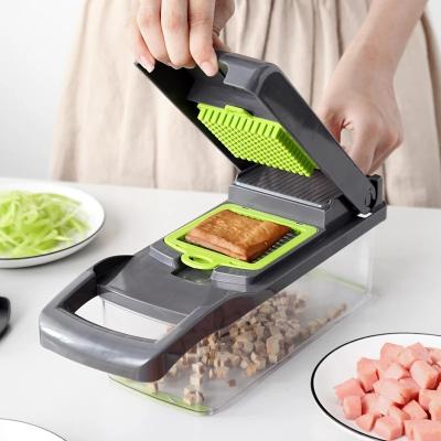 China Viable Kitchen Vegetable Shredding Potatoes Shredding Slicing Shredding Home Multifunctional Vegetable Cutter for sale