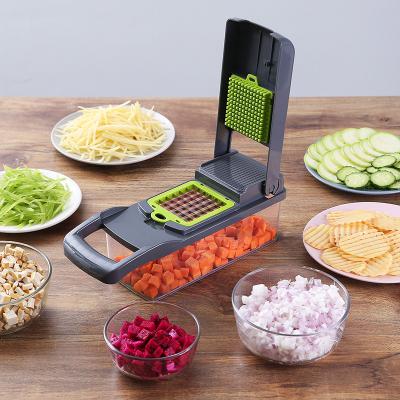 China Viable Multifunctional Vegetable Cutter Tool Kitchen Meat Potato Shredder Household Cucumber Vegetable Peeling Slicer for sale