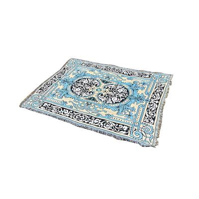 China BSCI 100% Cotton Woven Blankets Throws Picnic Blankets Tapestry Blankets for sale