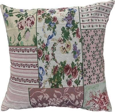 China Special Custom Jacquard Embroidery Chenille Jacquard Cushion Cover for sale