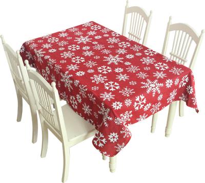 China Oilproof The Latest Restaurant Rectangular Dining Table Cloth With Chair Covers for sale