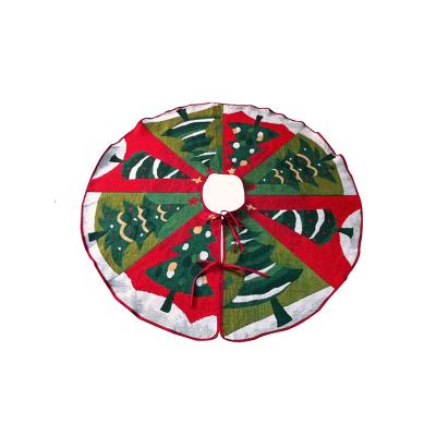 China For Home Wholesale Cheap Christmas Tree Green Tree Skirt On Sale for sale