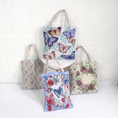 China Professional Customized Handled Cotton Tote Shopping Bags Designers Handbags for sale