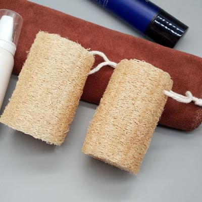 China EXFOLIATE 100% Natural Loofah Sponge Scrubber Shower Loofah Shower Sponge for sale