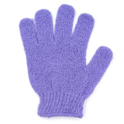 China EXFOLIATE Wholesale Body Scrubber Exfoliating Gloves Glove Exfoliating Bath Gloves for sale