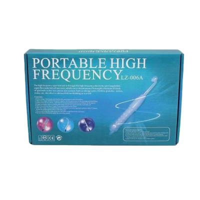 China High Frequency Beauty Equipment Home Use Machine Pore Remover Therapy Therapy Magic Wand for sale