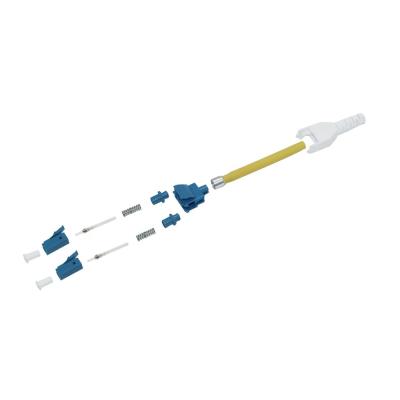 China Hot Selling SC APC Duplex Network Fiber Optic Connectors LC Uniboot Connector for sale