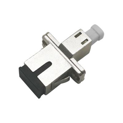 China Simplex / Duplex LC to SC Simplex Adapter Metal Fiber Optic Conversion Adapters Hybrid Adapters for sale