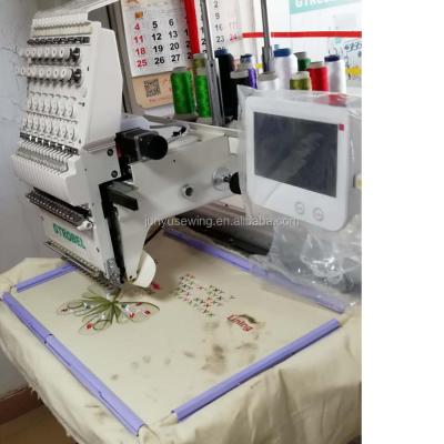 China Hot Selling New Gtrobel Single Head 15 Needle Industrial Automated Embroidery Machine For Both Clothes And Hats Embroidery 2000*2500mm for sale