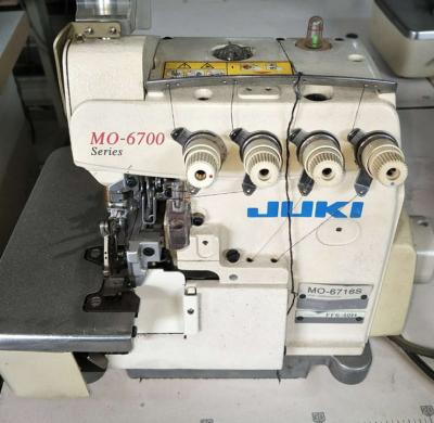 China Factory supply used juki-MO-6716S five thread industrial overlock sewing machine for sale