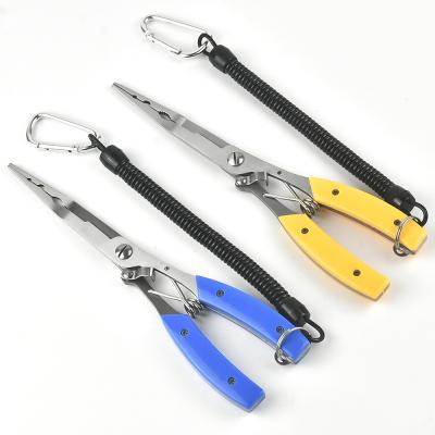 China Wholesale Easy Control Fishing Line Stacker Hook Remover Fishing Forceps Scissor Cutter for sale