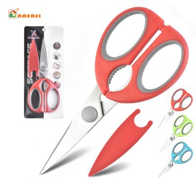 China Durable Universal Kitchen Scissors High Quality Kitchen Scissors With Cover for sale