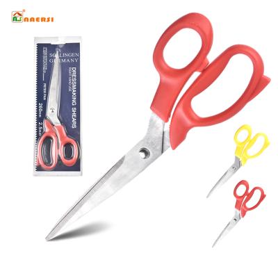 China Wholesale Durable Stainless Steel Tailor Scissors With Plastic Handle Sewing Scissors for sale