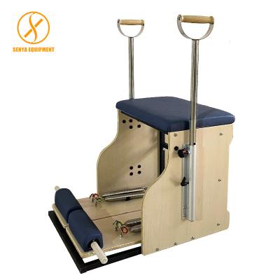 China Eco-friendly Senya pilates reformer-foot chair trainer Malibu pilates chair split for sale used SY-PL010 for sale