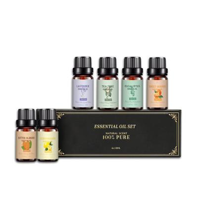 China Skin Revitalizer 100% Pure Private Label Organic Aromatherapy Perfume Fragrance Gift Set Essential Oil for sale