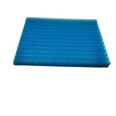 China Lightweight PCB Plastic Hollow Polycarbonate Honeycomb Panel For Greenhouse Roofing for sale