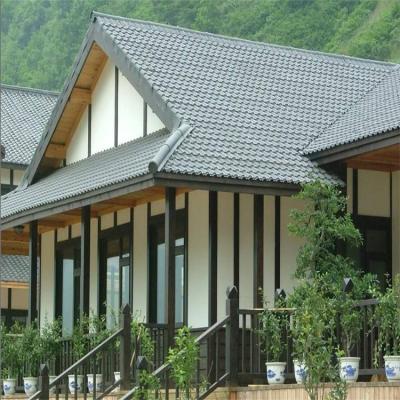 China residential & roofing material synthetic resin industrial housing spanish plastic roof tile for sale